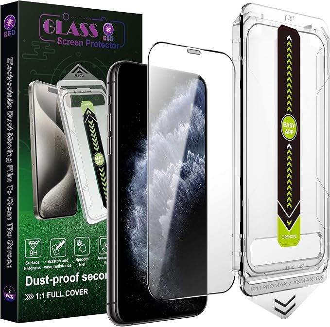9H Tempered Glass, Full Coverage, Anti-Fingerprint, Auto Dust Removal, by SYSHANGYAN