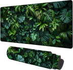 Large Mouse Pad Monstera Leaf Gaming Desk Pad Computer Keyboard Non-Slip by Unknown