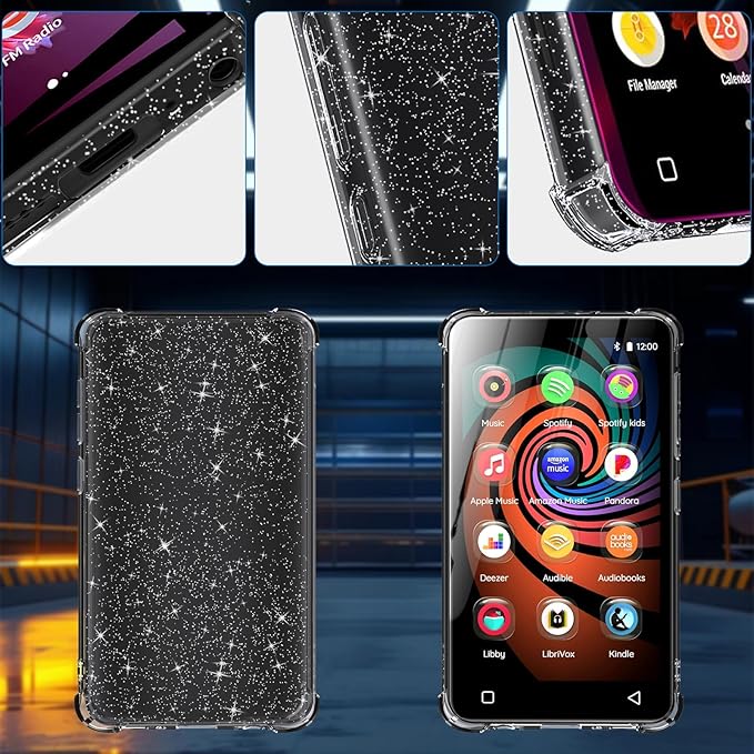 Case for innioasis G1 G3 MP3 Player, TPU Clear Case, Anti-Scratch, Shock - Image 4