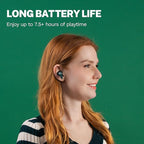 JLab Go Pods ANC True Wireless Bluetooth Earbuds & Charging Case, Hybrid Active - Image 2