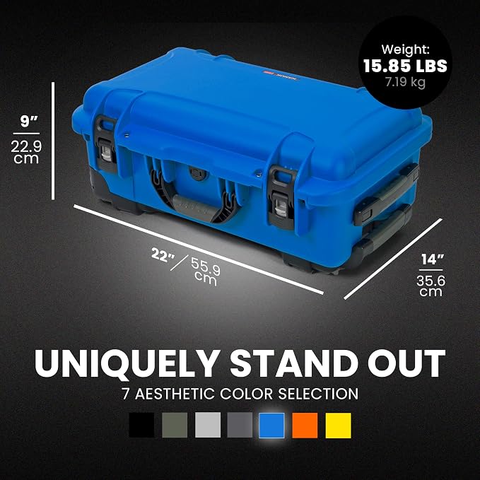 NANUK Wheeled Series 935 Lightweight NK-7 Resin Waterproof Protective Case - Image 5