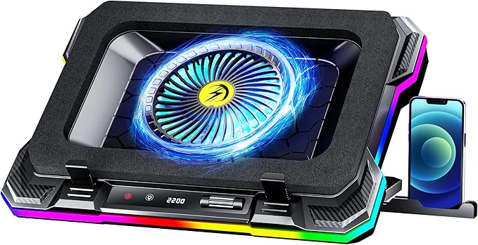 KeiBn Gaming Laptop Cooling Pad, Laptop Cooler by KeiBn-BornforyouBurntoever