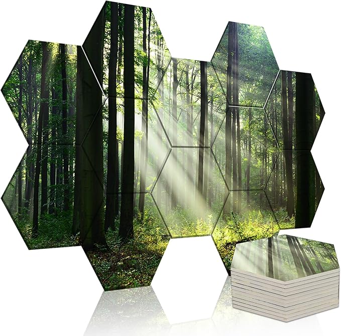 Mollywell Art Acoustic Panels, Soundproofing, Wall Decoration, Suitable by Mollywell