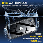 SPIDERCASE for iPhone 16e Case Waterproof, Built-in Screen & Camera Lens - Image 3