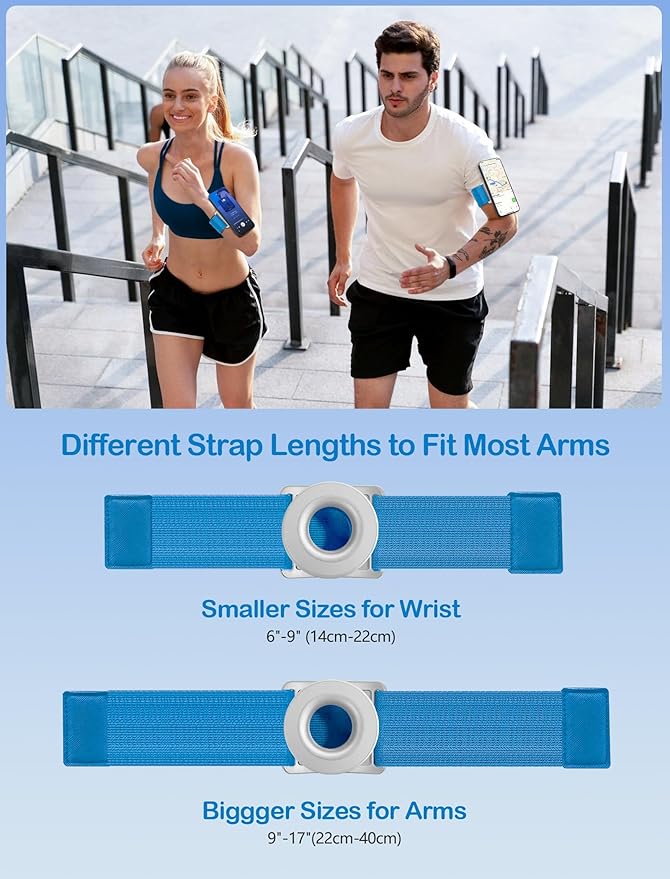 TOPGO Running Phone Holder for iPhone Magnetic Wrist Phone Holder, Armband Cell - Image 3