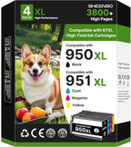 950XL 951XL Ink Cartridges Combo Pack Compatible by PrintingYourLife