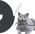 Cord Protectors from Pets No Chew, 1/4 inch 10ft Wire Protector Cord Covers by Wengus
