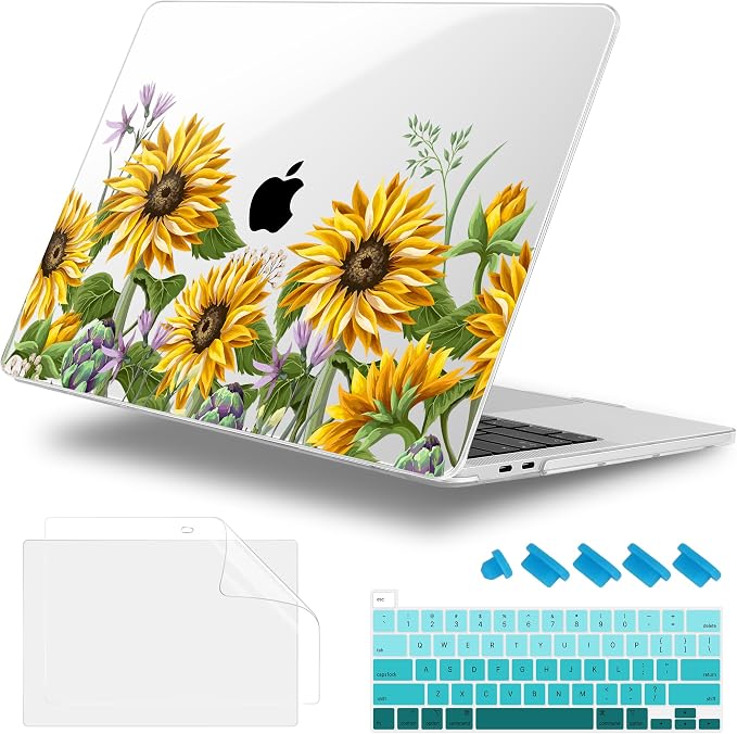 Case for MacBook Pro 13 inch with/Without Touch Bar, Hard Shell + Keyboard by WelcomeViseNewitems