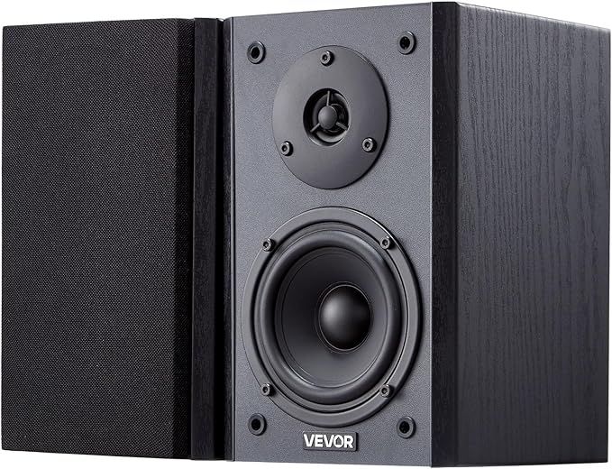 VEVOR Powered Bookshelf Speakers, 20W x 2, Active Studio Monitor Speaker - Image 9