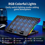 KeiBn Laptop Cooling Pad, Gaming Laptop Fan Cooling Pad - Image 5