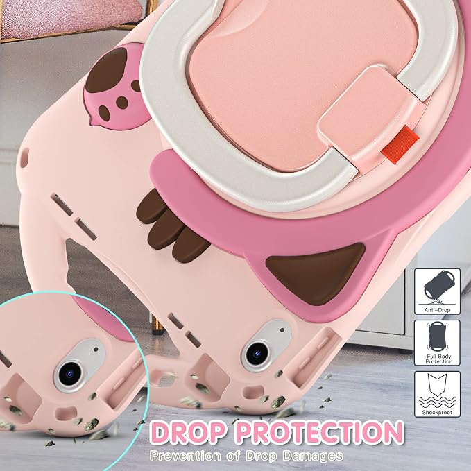 BRAECN Cute Cat Case for iPad 11th/10th Generation 11”/10.9'' 2025/2022 - Image 7