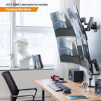 AVLT Dual Extended 13"-32" Monitor Wall Mount fits Two Flat/Curved Computer - Image 5