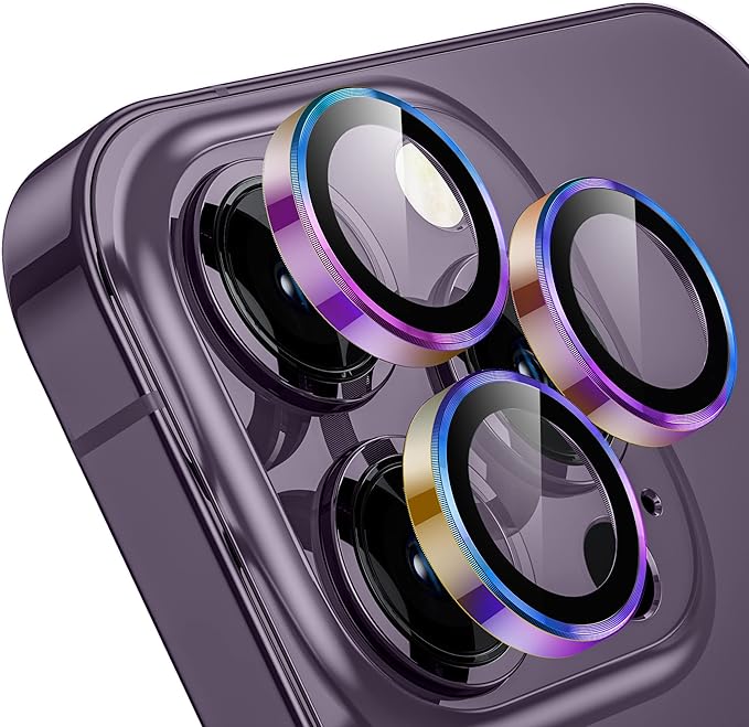 WSKEN for iPhone 14 Pro/iPhone 14 Pro Max Camera Lens Protector, HD Tempered by SmartProtectionGreenerFuture