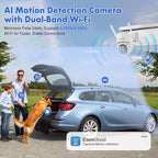 【Dual Wi-Fi, 2MP+2MP Dual Lens】 2K Security Camera System - Image 4