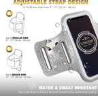 TRIBE Water Resistant Cell Phone Armband Case Running Holder - Image 4