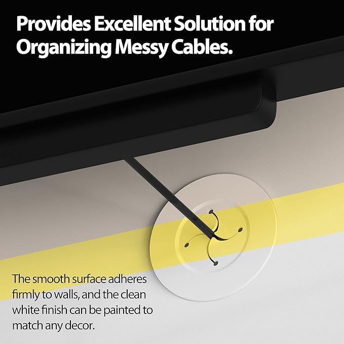 Cord Hider for Wall Mount TV, in Wall Cable Management Kit for Large Capacity - Image 4
