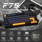 EPOMAKER x Aula F75 Gasket Mechanical Keyboard, 75% Wireless Hot Swappable - Image 2