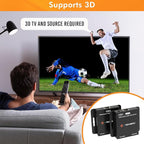 J-Tech Digital HDMI Extender Over Single Ethernet Cat5e/6/7 1080P Up to 1080P - Image 4