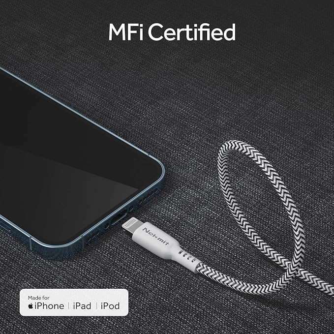Nekmit USB C Charger, 52W 4-Port Thin Flat Fast Wall Charger - Image 4