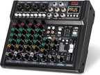 Pyle 8 Channel Studio Mixer by PyleUSA