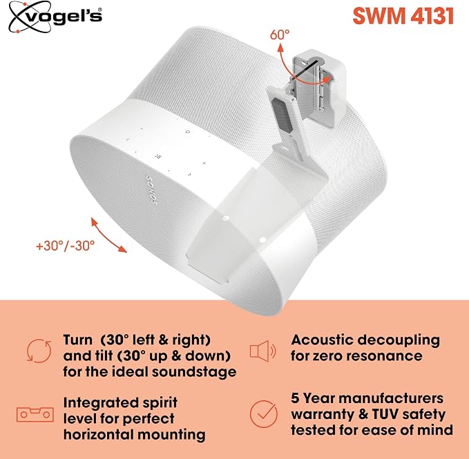 Vogel's SWM 4131 Speaker Wall Bracket - Image 3