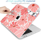 MEEgoodo Case for MacBook Pro 13 inch Case 2022 2021 2020 New A2338 M2/M1 A2251 - Image 3