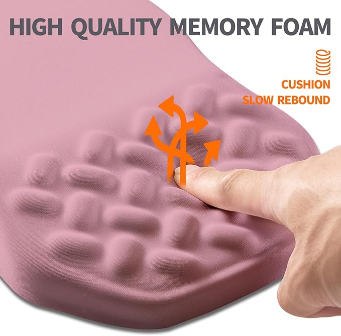 Ergonomic Slope Mouse Pad Wrist Support, Wrist Rest Mousepad - Image 2