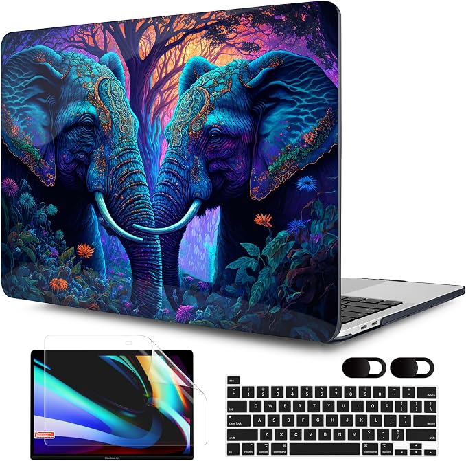 MEEgoodo Case for MacBook Pro 13 inch 2022 2021 2020 New A2338 M2/M1 A2251 A2289 by MEEgoodo