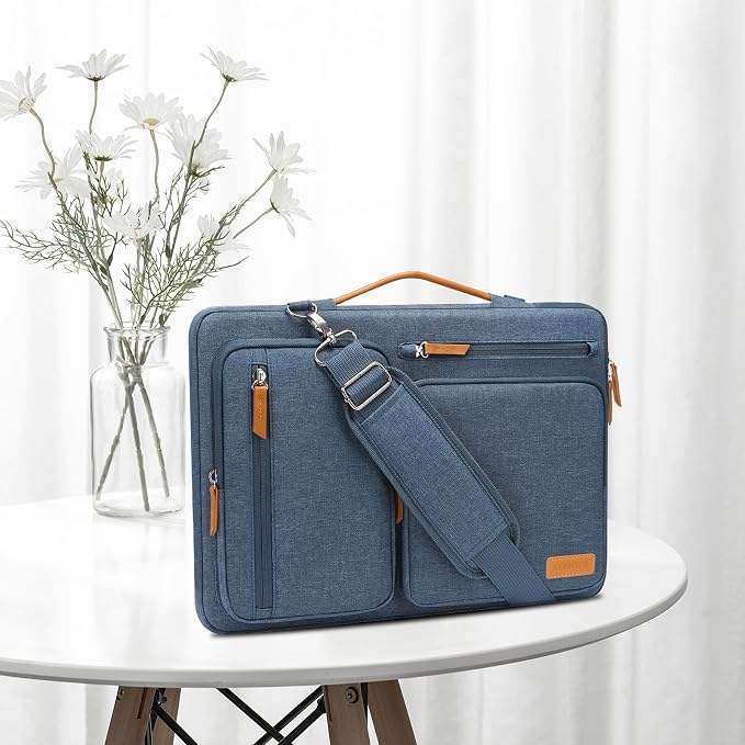 MOSISO 360 Protective Laptop Shoulder Bag, 15 inch Computer Bag Compatible - Image 7
