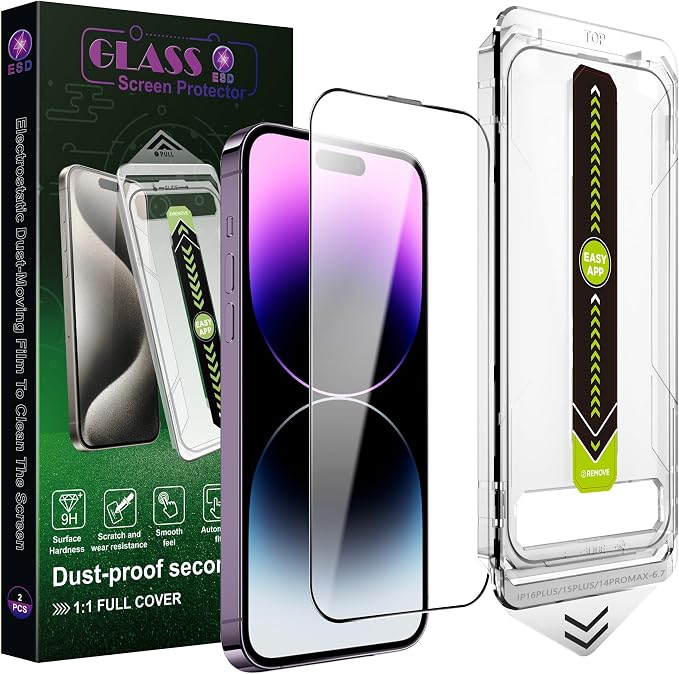 [2-Pack Ultra HD Clear Screen Protector by SYSHANGYAN