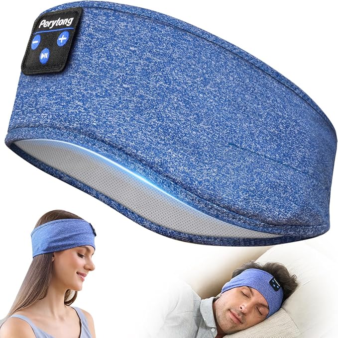 Perytong Bluetooth Headband Headphones, Sleep Headphones Bluetooth by Perytong