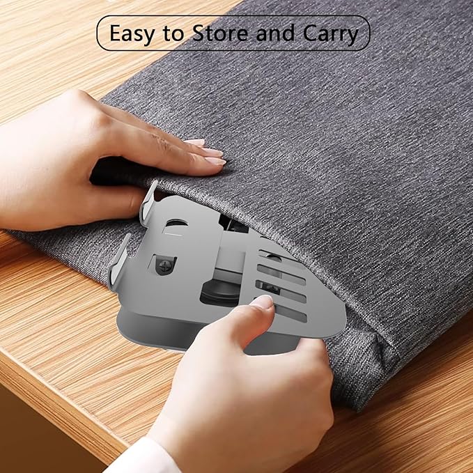 Larger Metal Tablet Stand, Adjustable 360° Rotation Tablet Holder Compatible - Image 5