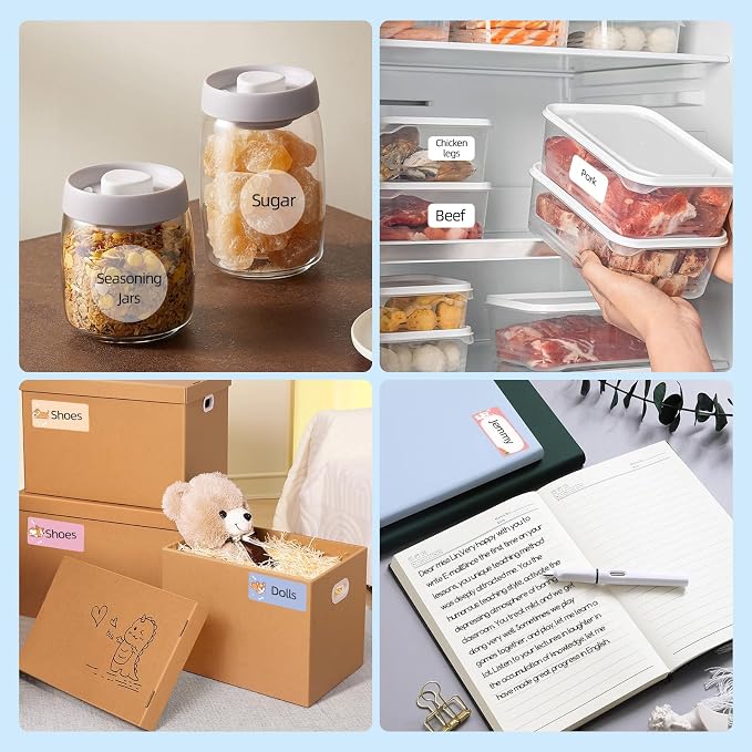 PUQU 30x20mm Direct Thermal Sticker Labels, Self-Adhesive All-Purpose Label - Image 6