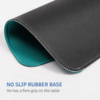 Green Mouse Pad, 10.2 x 8.2Inch, Non-Slip Waterproof Rubber - Image 4