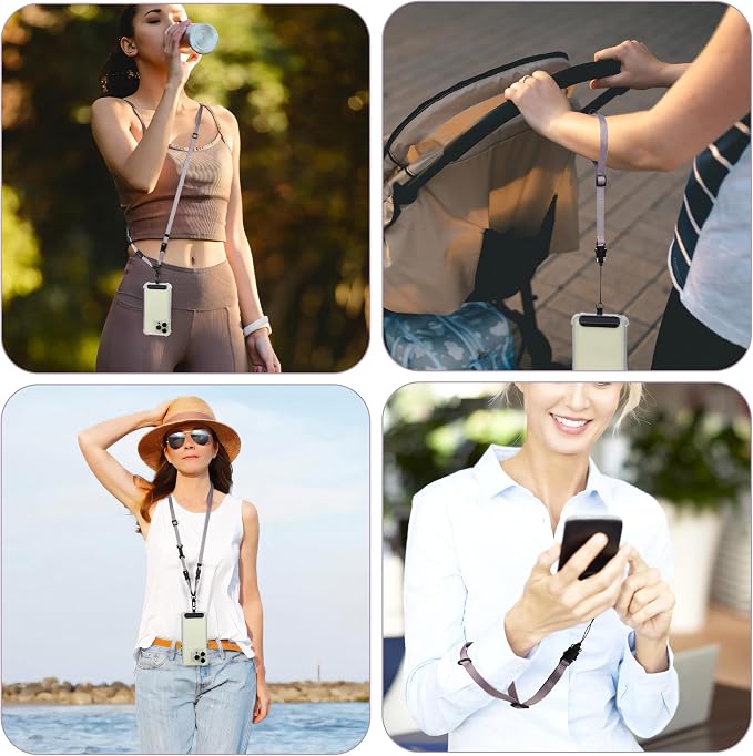 Cell Phone Strap Adjustable Wrist Strap Crossbody Cellphone Holder Extra Long - Image 5
