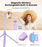 TONEOF 66" Automatic Tripod, Auto-Open Phone Tripod Stand - Image 5