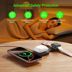 2025 for iPhone 16 Pro Max 3 in 1 Foldable Wireless Charging Station for - Image 7