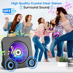 Desktop CD Player with Speakers, ROADOM CD Players - Image 3