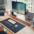 UnivoColors Design-Wave Wrist Rest, Artificial Sheepskin+Memory - Image 8