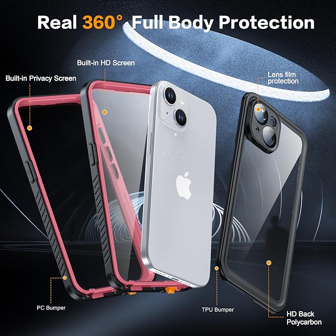 for iPhone 15 Case Waterproof - Image 3