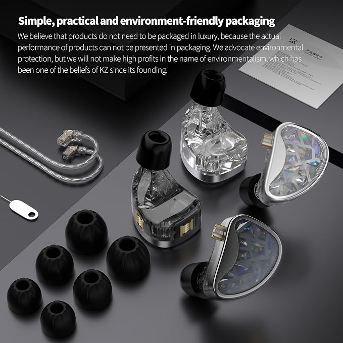 KZ AS24 in-Ear Monitor Headphone 24BA Drivers High-Performance IEM Earphones - Image 9