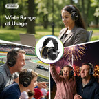 Dr.meter Hearing Protection Ear Muffs, 31dB Noise Reduction Safety Earmuffs - Image 7