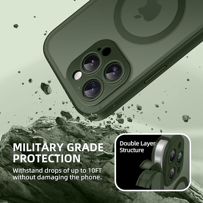 BERFY Magnetic for iPhone 14 Pro Max Case, Compatible - Image 7