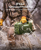 IPX7 Waterproof Outdoor Bluetooth Speaker, 32H Playtime, Floating Design - Image 3