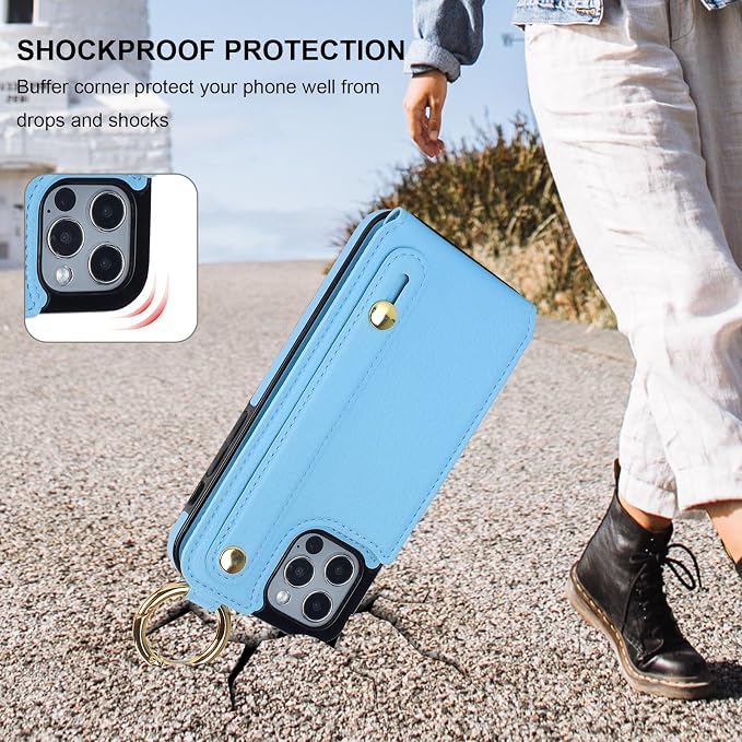 Folosu for iPhone 12/12 Pro Wallet Case - Image 7