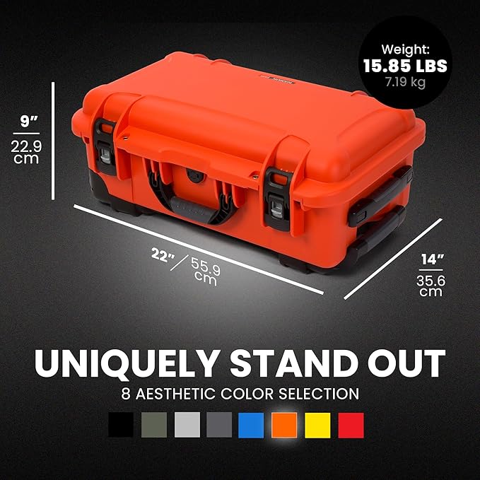 NANUK Wheeled Series 935 Lightweight NK-7 Resin Waterproof Protective Case - Image 7