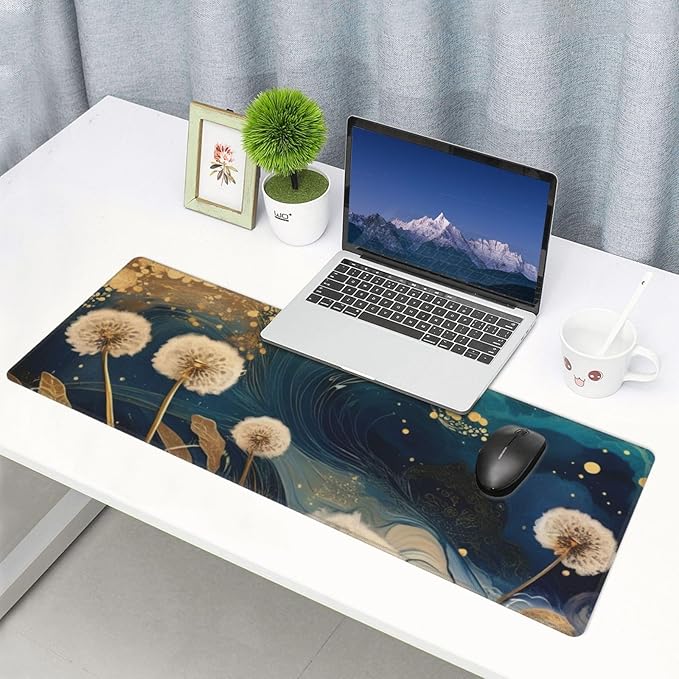 Gaming Mouse Pad, Large Non-Slip Rubber Base Mousepad, Keyboard Mouse Mat - Image 9