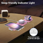 Travel Charger for Samsung Multi Devices, Foldable 3 in 1 Wireless Charging - Image 5