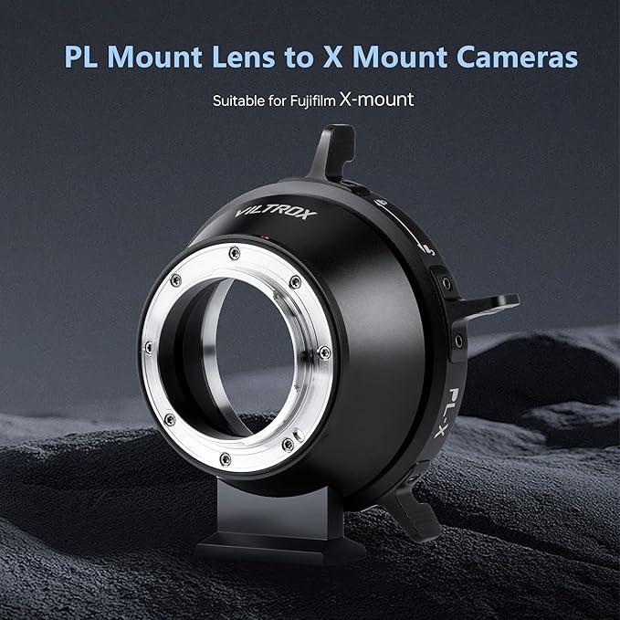 VILTROX PL-X Lens Adapter, Lens Converter Ring Camera Lens Mount Adapter Ring - Image 2