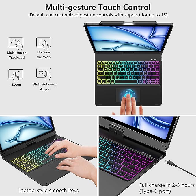 D DINGRICH Touch iPad Pro 12.9 Case - Image 2